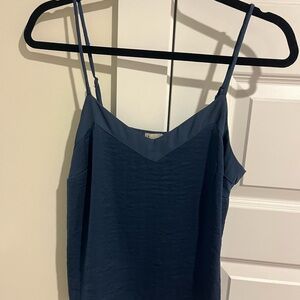 A New Day Blue Fitted Camisole Top